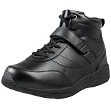Drew Shoe Men's Pulse Sneaker,Black Calf,13 W US