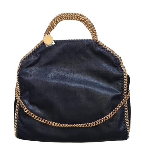 Stella McCartney Bolso de hombro tote 3chain falabella 234387W93551000 negro oro Stella McCartney Bolso de hombro tote 3chain falabella 234387W93551000 negro oro