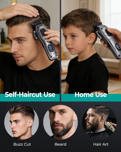 Image of VGRPRO Hair Clippers for Men Professional, Cordless & Corded Barber Clipper