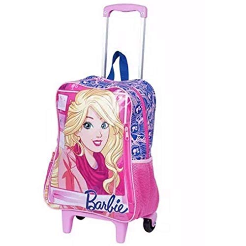 Kit Mochilete Grande Barbie 18m Sestini + Lancheira E Estojo