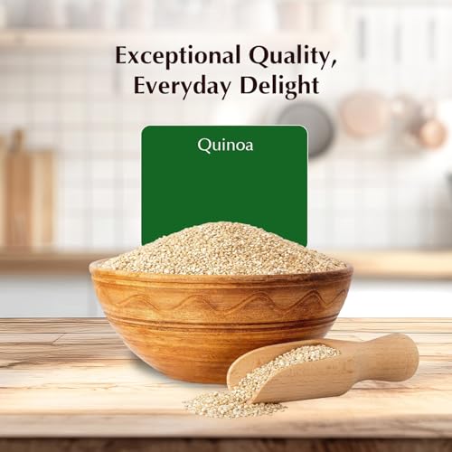 Amazon Brand - Vedaka Quinoa | 1 Kg | Naturally Gluten-Free | Natural Source of Dietary Fiber