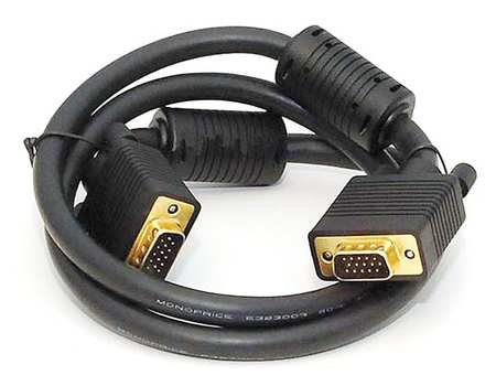 Value Computer Cord, SVGA (HD15) M to M, 3ft