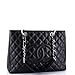 Chanel, Pre-Loved Grand Shopping Tote Quilted Calfskin, Black