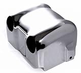 Performance für dein Bike! Zündspulen Abdeckung Coil Cover Chrom für Harley Davidson Fat Boy