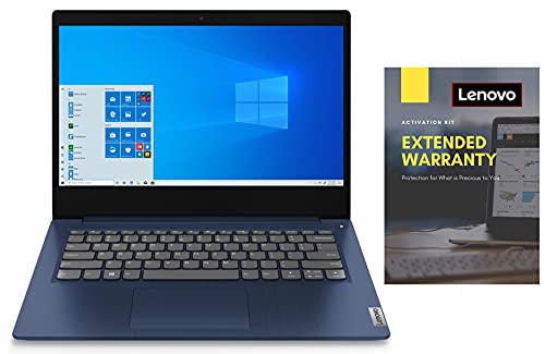 Image of Lenovo IdeaPad 3 10th Gen Intel i3 14 inch (35.56cm) FHD Thin & Light Laptop (4GB /256GB SSD /Windows 10 /MS Office), 81WD010TIN + 1 Year Extended Warranty with Onsite Service