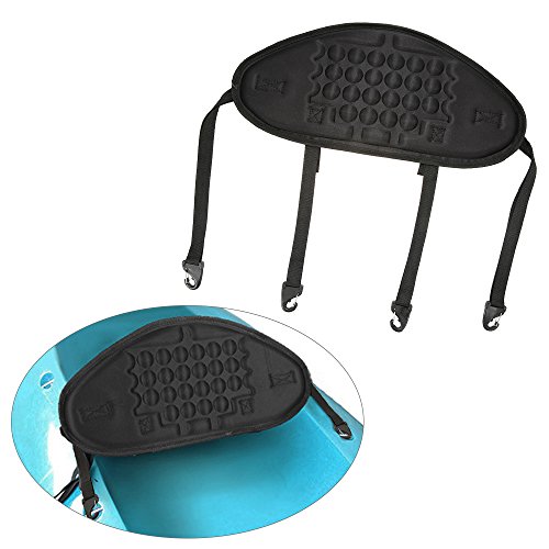 1pc caiaque ajustável canoagem sentar no topo assento de caiaque volta descanso assento backrest sup