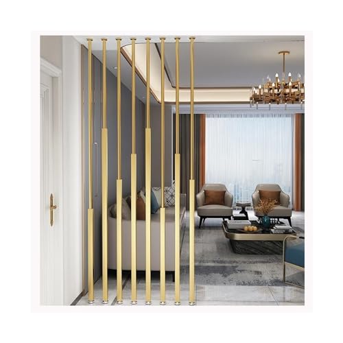 Room divider post claustra séparation doré intérieur extérieur