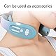 Fyearfly Intelligentes Puls Nackenmassagegerät, Nacken Entspannungsmassagegerät USB 12 Stufen pulsierende thermostatische Heizung elektrisches intelligentes Nackenmassagegerät für Zuhause Büro Reise