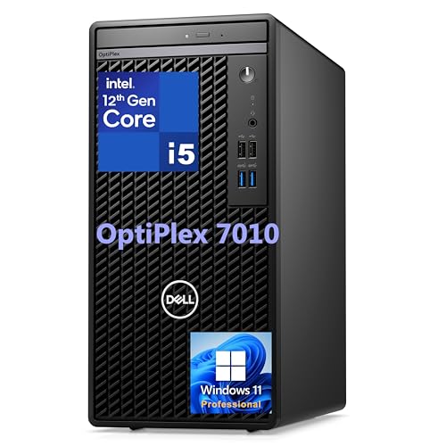Dell OptiPlex 7010 Tower desktop with 12th Gen i5, 64GB RAM, 1TB SSD