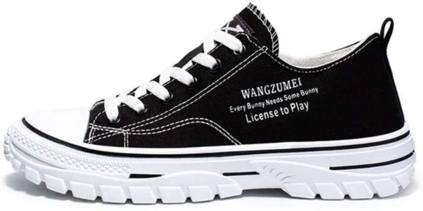 Black canvas casual shoes for mens sneakers (B0CH6XRYJD) Amazon Price History, Amazon Price Tracker