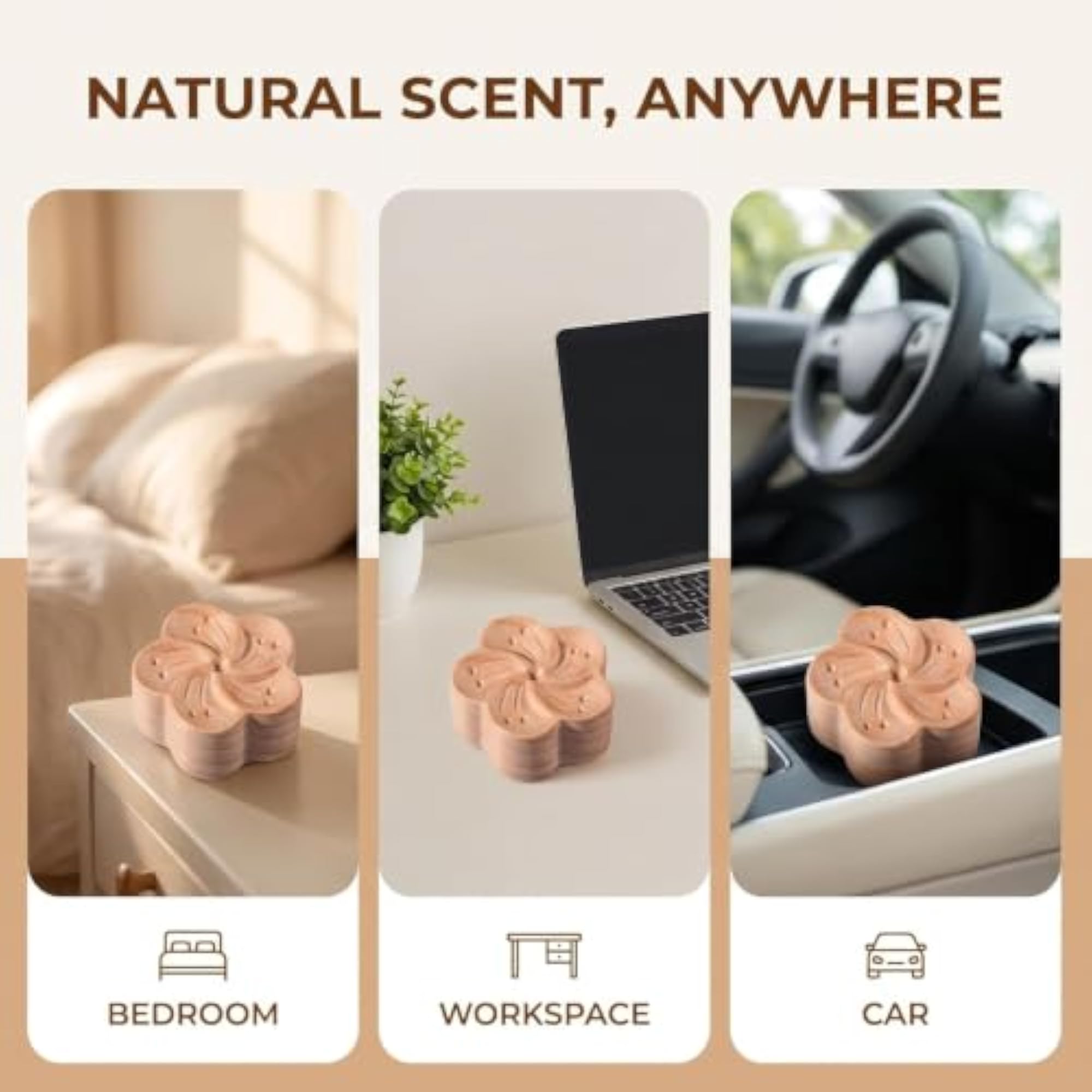 Flower Shaped Essential Oil Diffuser, Aromatherapy Gift