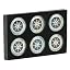6pcs Silver