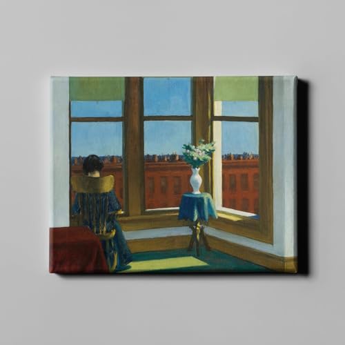 Chambre à Brooklyn Edward Hopper grande toile pour sublimer votre salon chic