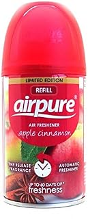 airpure 6 X FRESHMATIC AUTOMATIC SPRAY REFILLS 250ML SPARKLING BERRY AIRWICK COMPATIBLE, Pack of 6