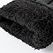 Black Gloves Men, Fashion Touchscreen Windproof Work Gloves with Fleece Lined,Waterproof Texting Thermal Glove for Cycling