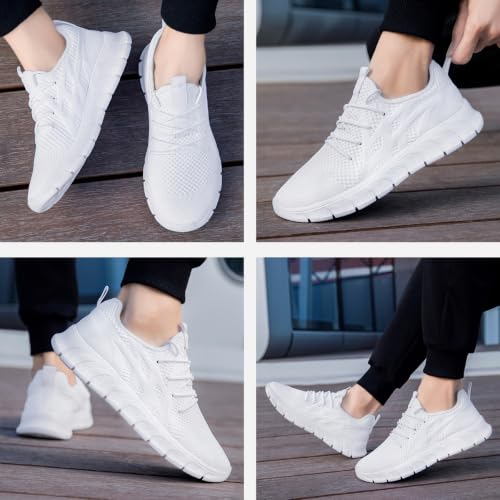 Image of Men Walking Running Tennis Sneakers Non Slip