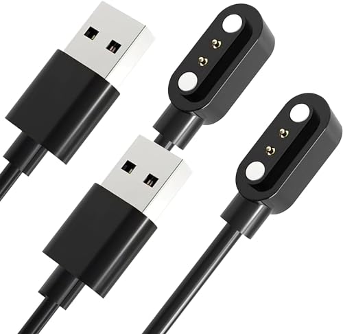 Amazon.co.jp: スマートウォッチ充電ケーブル 2ピンの距離は2.84mm USB