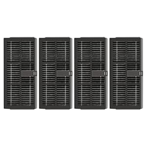 (4 Stück) X40 Ultra Ersatz -HEPA -Filter für Dreame L10s Ultra Gen 2/ L10S Pro Ultra Wärme/ X30 Ultra/ L40 Ultra/Mova P10 Pro/ P50 Pro/ P50 Ultra Roboter -Vakuumreiniger, Zubehör Kit