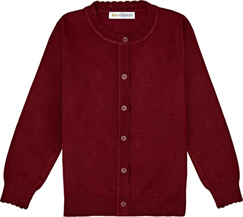 Cardigan Bleu Athleta Fille Taille M (8-10 Ans) - Manches Longues, Avec Poches