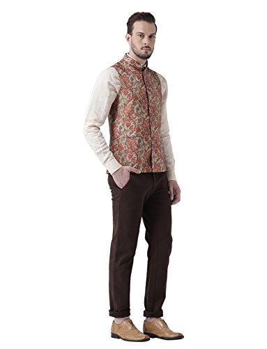 Image of KISAH Men's Art Silk Waist Coat