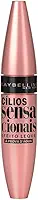 Maybelline NY Cílios Sensacionais Máscara de Cílios À Prova d'Água, Efeito Leque com Volume e Definição, Longa Duração e Não Empelota, Cor Preto Intenso, 9,5ml
