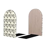 Stable et antidérapant : chaque serre-livre est équipé d'un coussinet en mousse antidérapant à la base pour éviter de glisser et permettre à vos précieuses lectures de rester exactement là où vous les mettez. Cette fonctionnalité maintient non seulement vos serre-livres simples à imprimé tête de chèvre pour bureau ferme et stable, mais protège également vos surfaces contre les rayures et les dommages