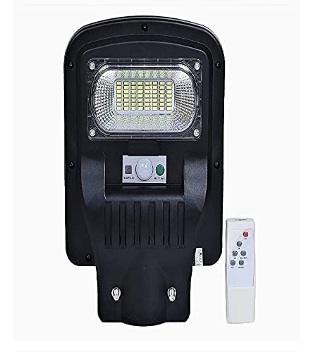 Image of Solar Street Light All in One IP65 Water Resistent Weather Resistent Remote Control Auto ON /Off Motion Sensor Street Light (30W Single Window, 5)