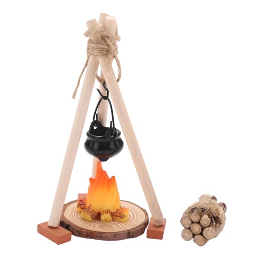 Koboko Miniatur Wichtel Zubehör, Mini Weihnachten Lagerfeuer Wichtelzubehör, Puppenhaus Zubehör, DIY Lagerfeuer Krippen Zubehör, Holz Miniatur Deko Lagerfeuer Weihnachten Set Koboko Miniatur Wichtel Zubehör, Mini Weihnachten Lagerfeuer Wichtelzubehör, Puppenhaus Zubehör, DIY Lagerfeuer Krippen Zubehör, Holz Miniatur Deko Lagerfeuer Weihnachten Set