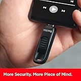 SanDisk 256GB Ultra Slider USB Type-C flash drive, USB stick, memory stick with fast performance, up to 400 MB/s read speeds, USB 3.2 Gen 1, retractable connector, keyring, Black - Image 6