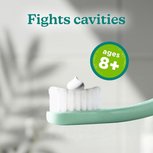 Image of Tom's of Maine Wicked Cool Kids Fluoride Toothpaste, Mild Mint, 3pk, 5.1 oz | Bulk Pack, For Children Ages 8+, Natural Kids Anticavity Toothpaste, Fights Cavities, Strengthens Enamel, Freshens Breath
