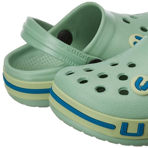 Image of URJO Streak Kid's Clogs /Sandals with Adjustable Back Strap Ultra Soft & Flexibility Anti Skid Comfortable Waterproof Daily Mules Clogs /Sandals Boy's & Girl's