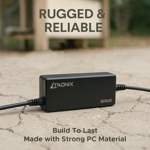Image of 12V 3A DC Power Adapter, 36W SMPS for LED Strip Light, CCTV Camera, DC Motor, DVR /NVR, Router, LCD Monitor, Dual Pin 5.5mm and 4mm, AC Power Cord, 1 Year Warranty