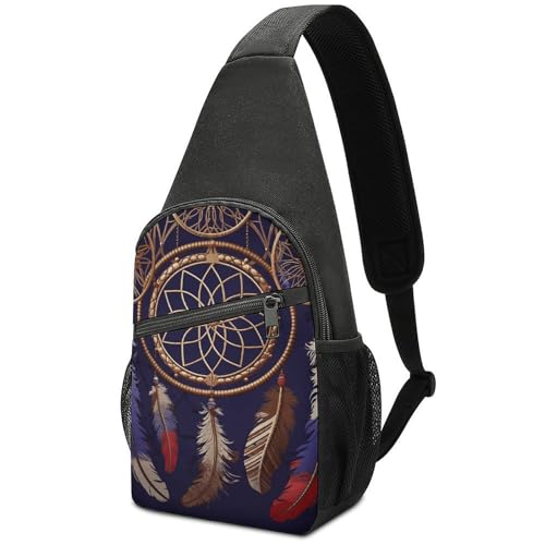 Bolso Sling para Mujer y Hombre Crossbody Small Backpack miniatura 1