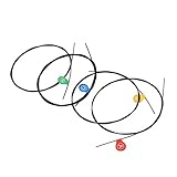 SHOWERORO 4piezas Cuerdas De Ukelele a e c Nailon Para Ukelele Soprano Ukele y Ukulele Accesorios De Guitarra