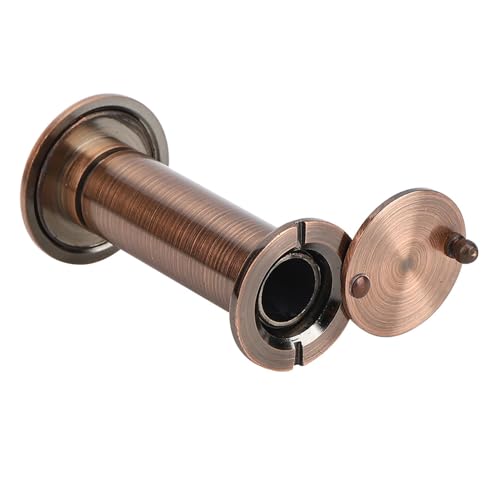 Door Viewer, AntiTheft Door Viewer, Peephole with Cover, for Home Hotel (Extended 16mm red Ancient Aperture 16-23 Door) miniatura 7