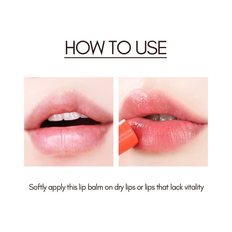 Miniatura 7 de RiRe Moisture Tint - Bálsamo labial con aceite vegetal, manteca de karité, aceite de aguacate, colores de larga duración, reparación de labios,