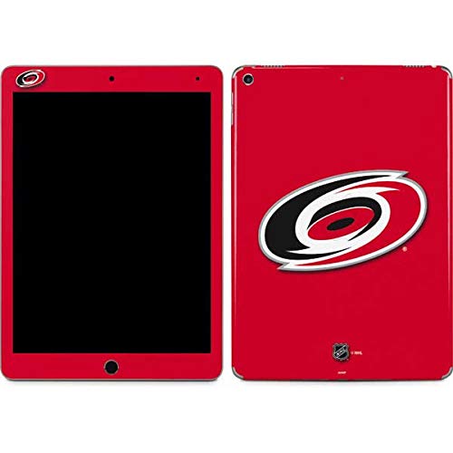 Skinit Decal Tablet Skin Compatible with iPad Air - Officially Licensed NHL Carolina Hurricanes Solid Background Design