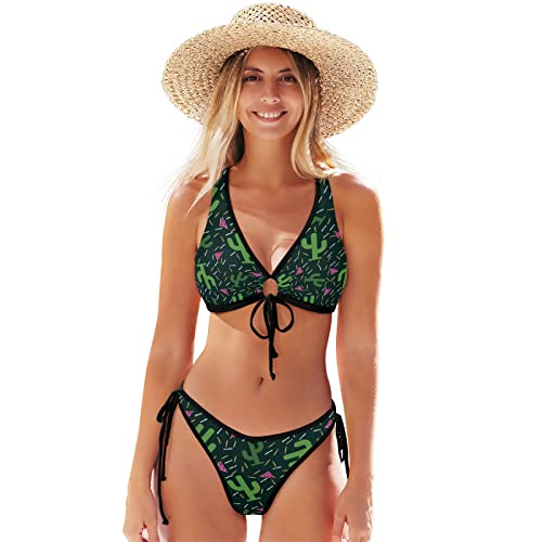 Bikini de plage taille 34 réglable pour adolescentes et femmes XS