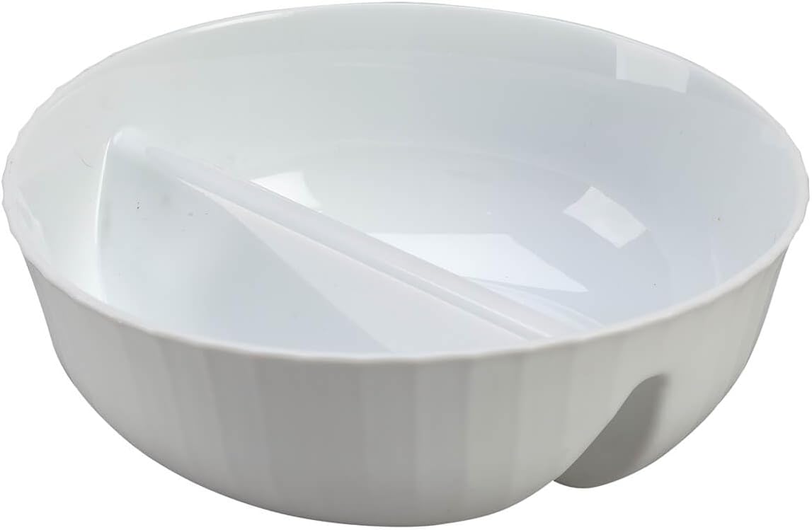 EasyGrip Divided Snack Bowl Perfect for Snacks and Meals
