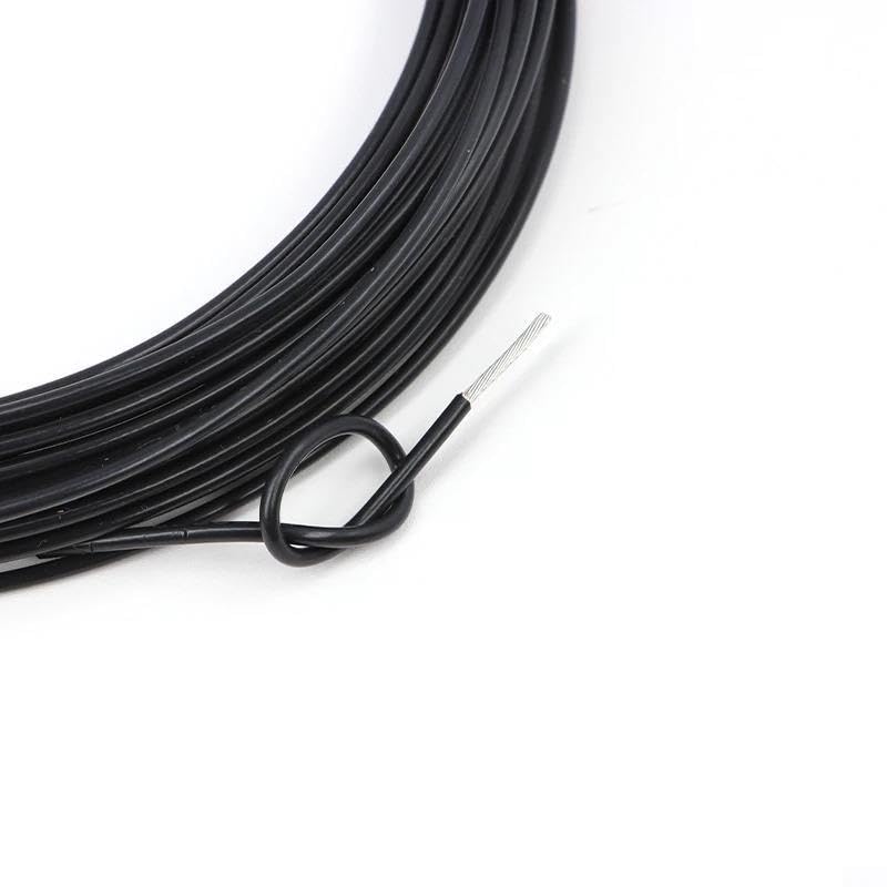 Alambre de cobre estañado aislado FEP de 10 m, 30-10 AWG (rojo, 10 AWG)
