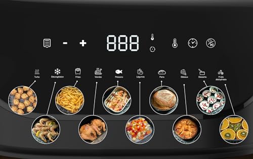 Friteuse sans huile 7L Little Balance Crousty Light, l'Air Fryer XL idéal pour cuisiner léger - 7