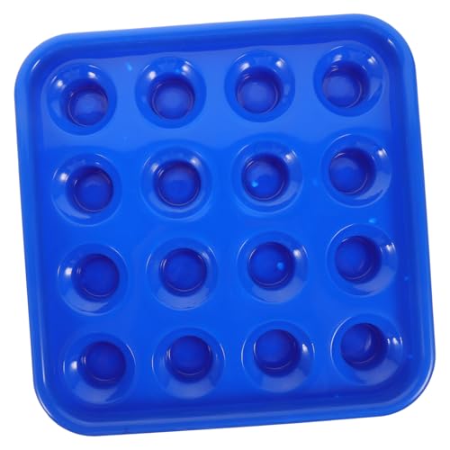 BESPORTBLE Plastic Billiard Ball Tray Pool Ball Holder Portable Pool Ball Storage Box