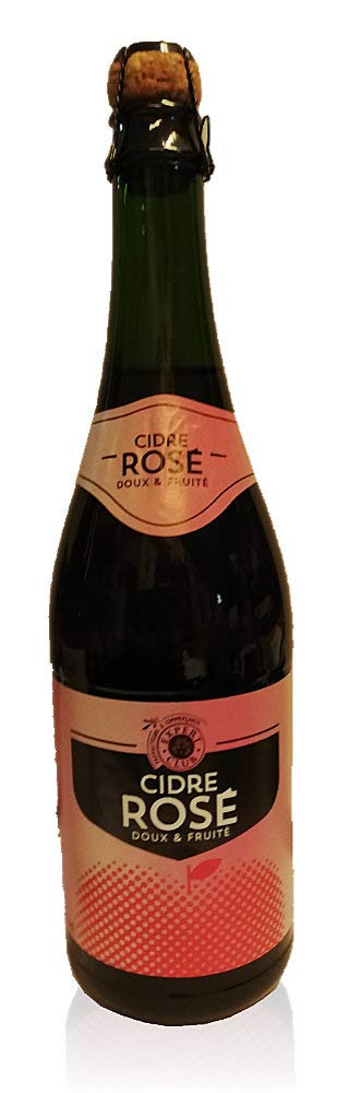 Cidre de Bretagne Rosé Doux La Fauconnerie Apfelwein Frankreich 6x0,75l
