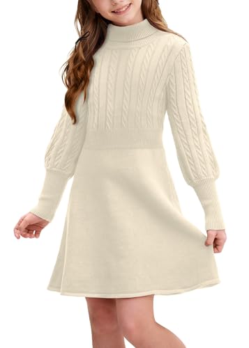 BebreezChic Women's Sweater Dress - Knit Ribbed Pullover For Fall And Winter