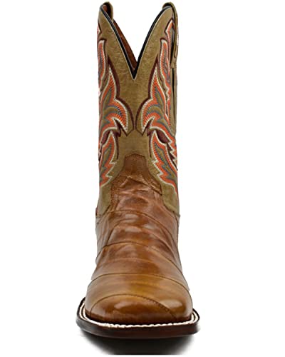 Dan Post Men's EEL Exotic Western Boot Broad Square Toe - Dps6974
