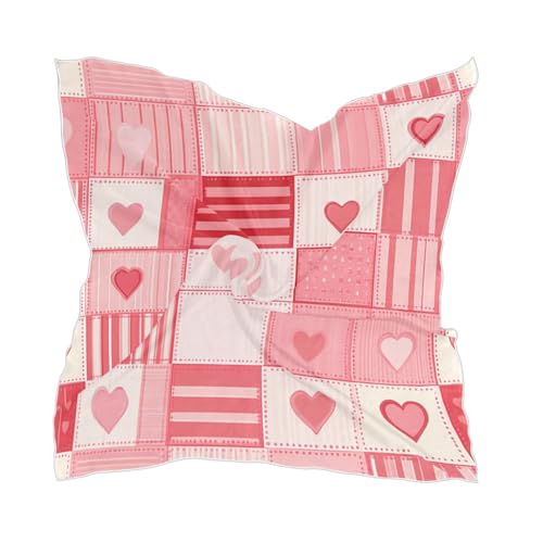 BOESI Doodle Squares & Hearts Women's Headband, 23.62