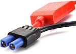 EC5 Booster Jumper Cables Automotive Replacement Jump Starter EC5 Connector Emergency Alligator Clip to EC5 Cable for 12V Portable Car Jump Starter