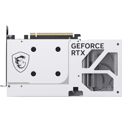 Image of MSI GeForce RTX 5060 Ti 8G Ventus 2X OC White Plus Graphic Card - NVIDIA GeForce RTX 5060 Ti GPU, 8GB GDDR7 128-bit Memory, 28Gbps, PCI Express Gen5 x16 (uses x8) Interface