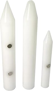 Herramientas de toque establecido, herramienta de derribo de reparación de abolladuras - Pensas de nylon blancas 3x para reparación de abolladuras en automóvil - Accesorios de fijación de daños para e