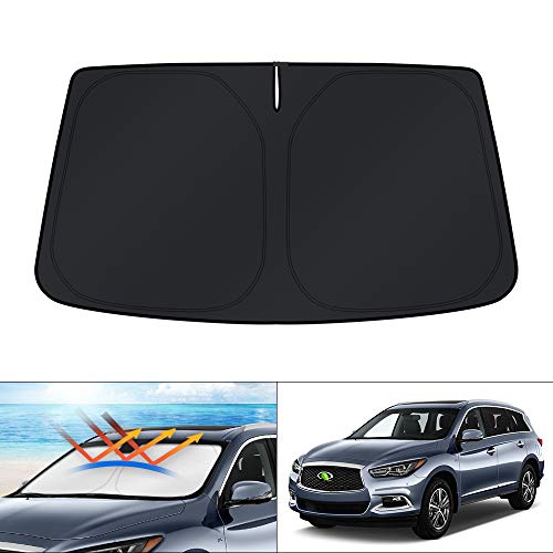 KUST Windshield Sun Shade for 2014-2021 Infiniti QX60 Accessories Window Custom Fit Sunshade...